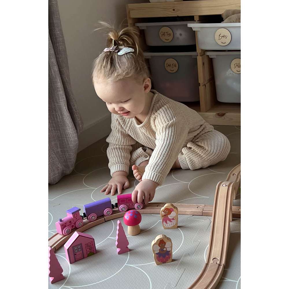 Bigjigs Rail Fairy Figure of Eight Wooden Train Set