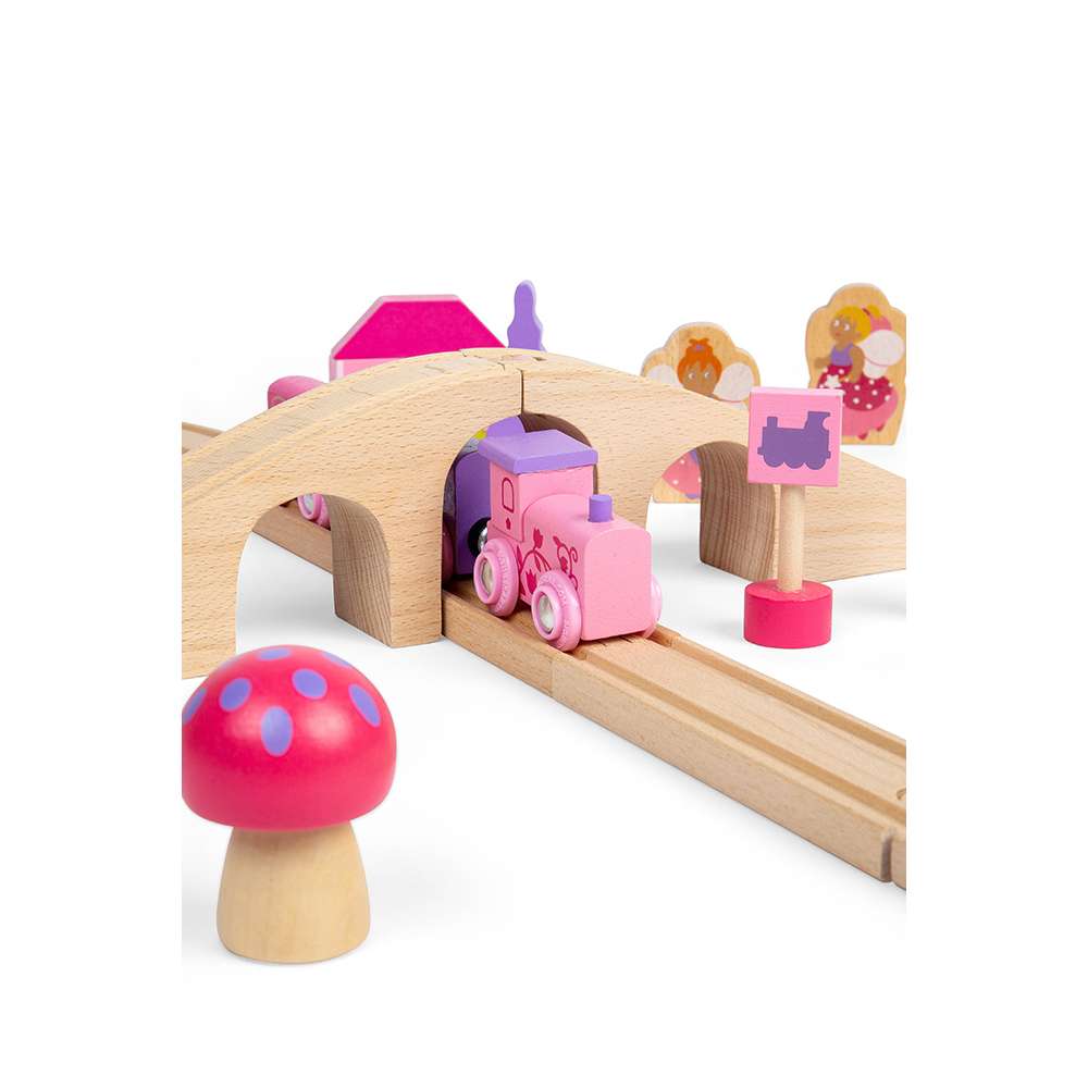 Bigjigs Rail Fairy Figure of Eight Wooden Train Set