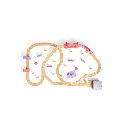 Bigjigs Rail Fairy Town Wooden Train Set