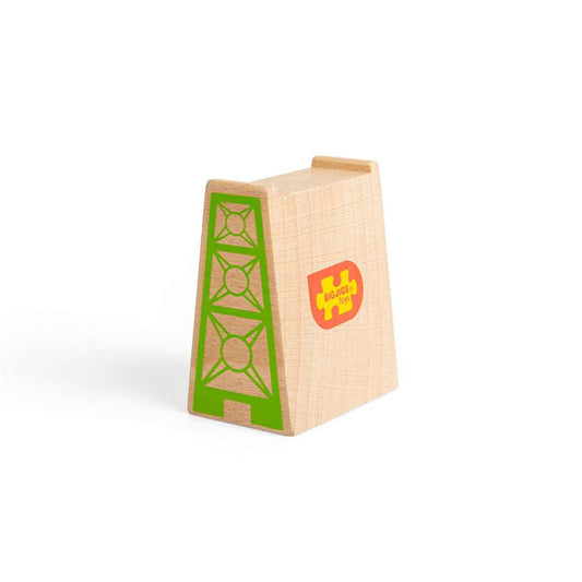 Bigjigs Rail High Level Blocks Wooden Train Accessory