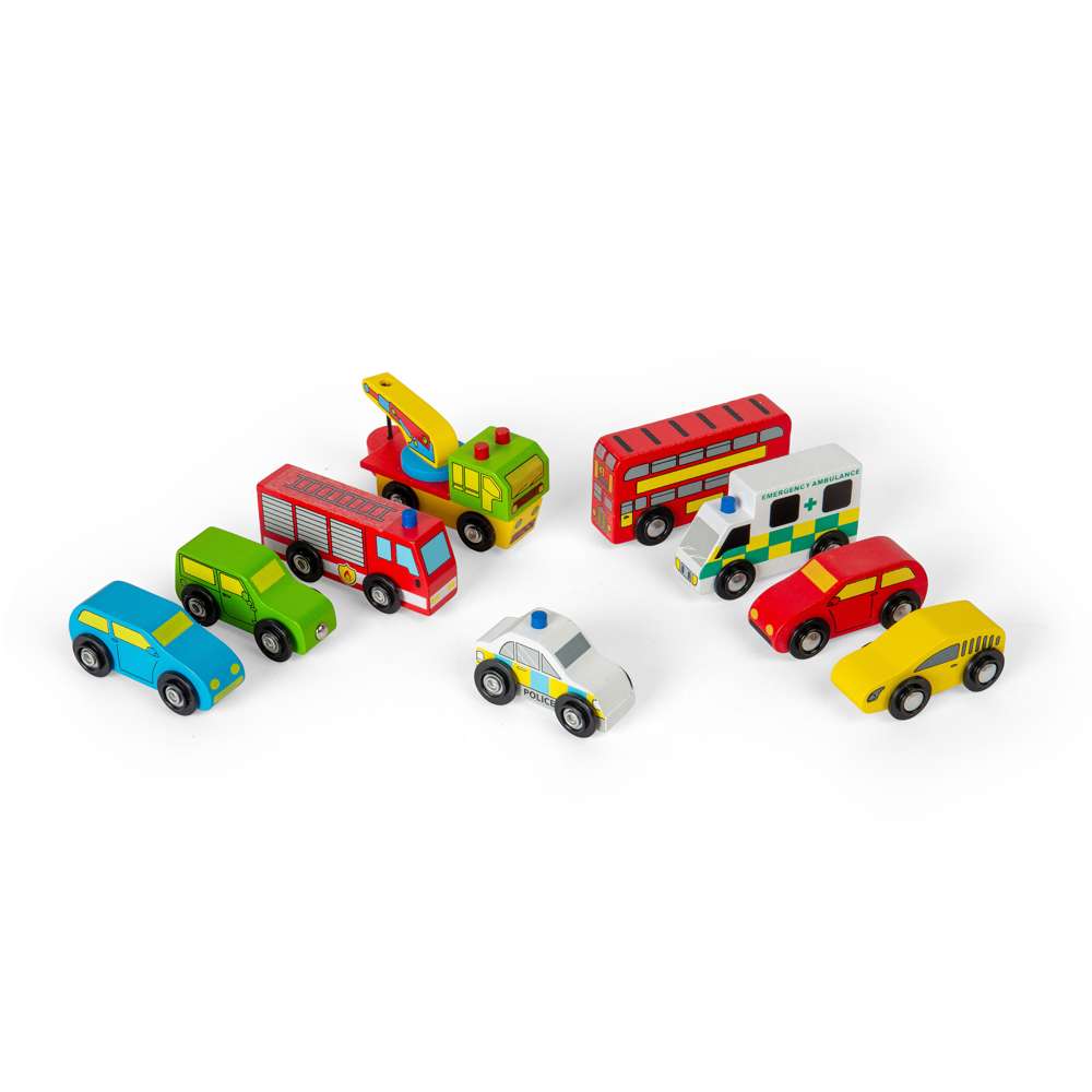 Bigjigs Rail Vehicle Pack Wooden Train Accessory