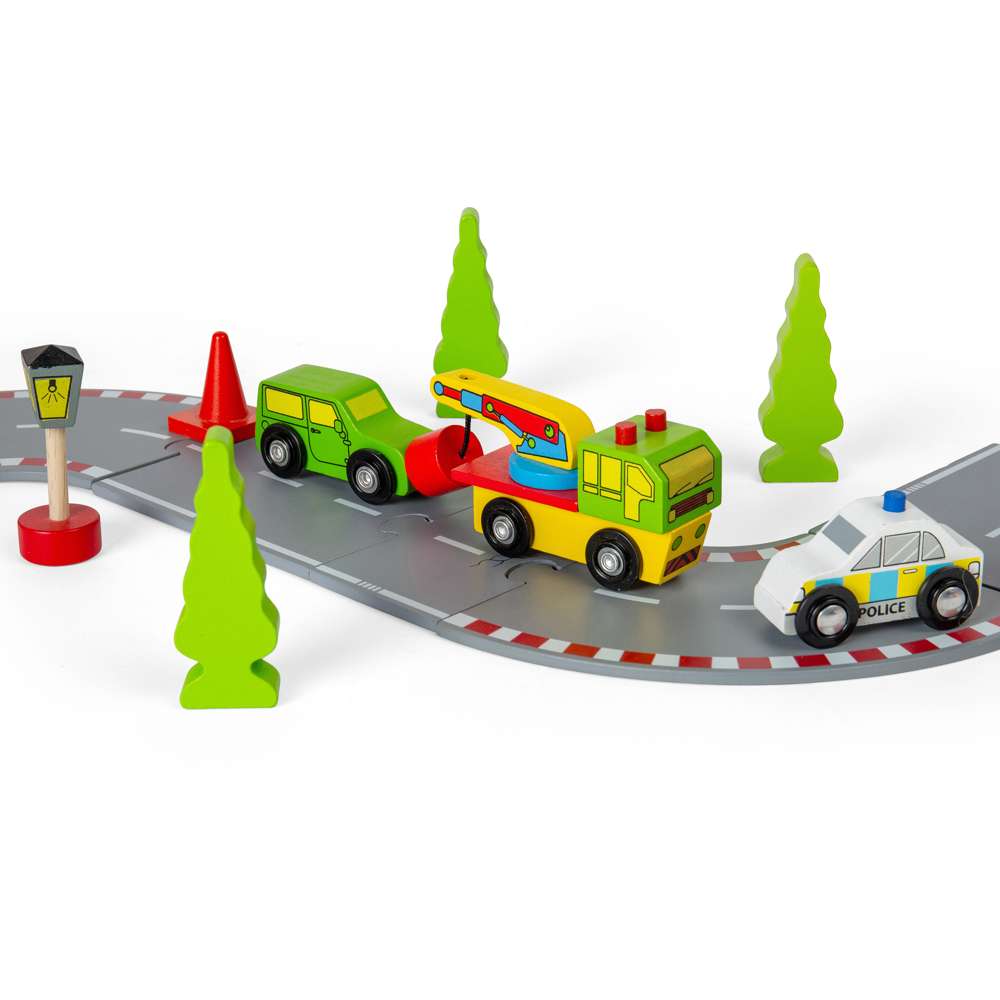 Bigjigs Rail Vehicle Pack Wooden Train Accessory