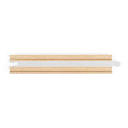 Bigjigs Rail Long Straights Wooden Train Accessory