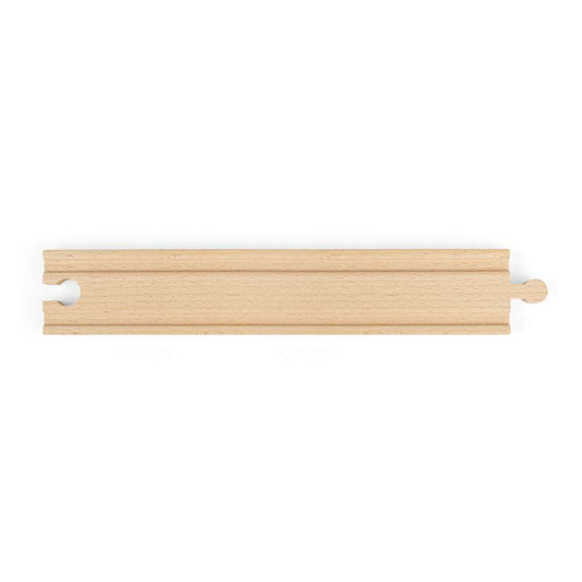 Bigjigs Rail Long Straights Wooden Train Track Accessory