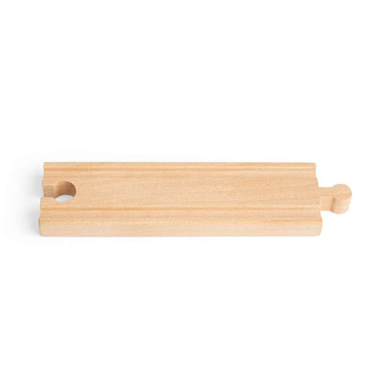 Bigjigs Rail Medium Straights Wooden Train Track Accessory