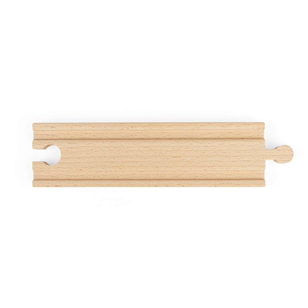 Bigjigs Rail Medium Straights Wooden Train Track Accessory