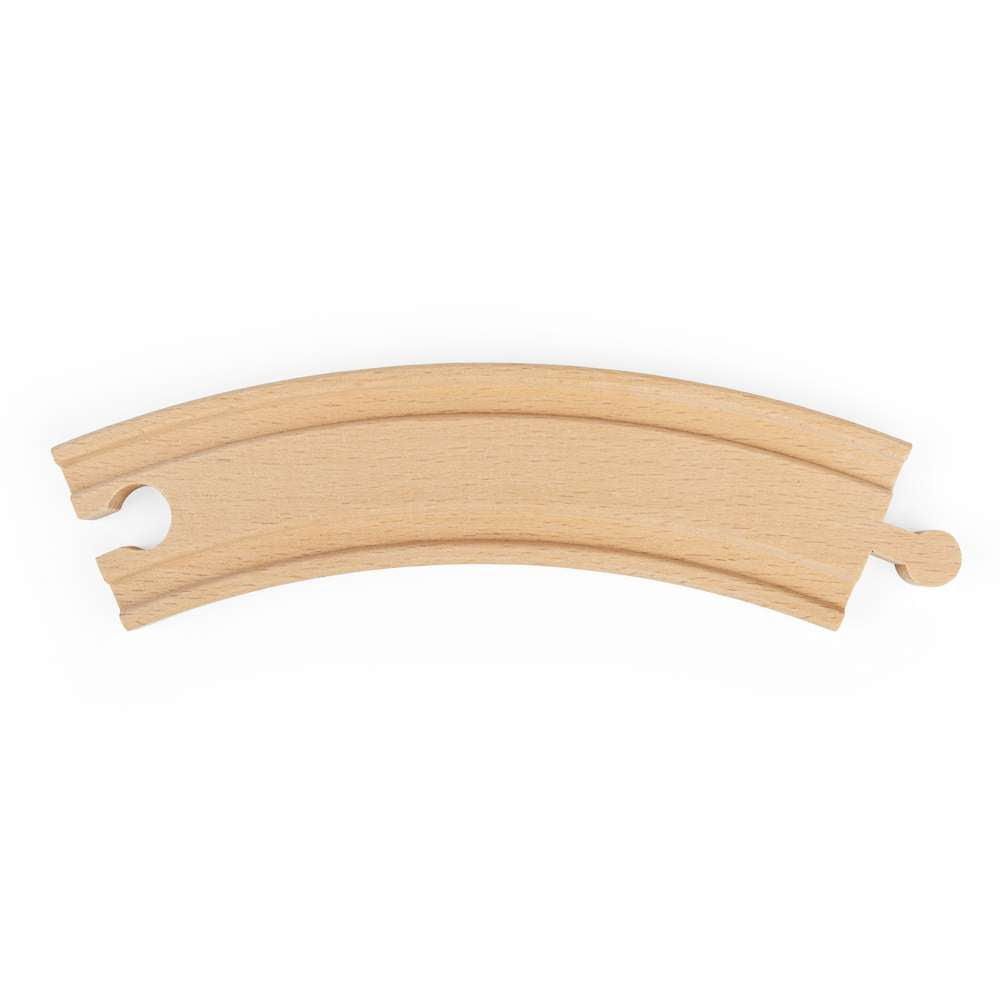 Bigjigs Rail Long Curves Wooden Train Accessory