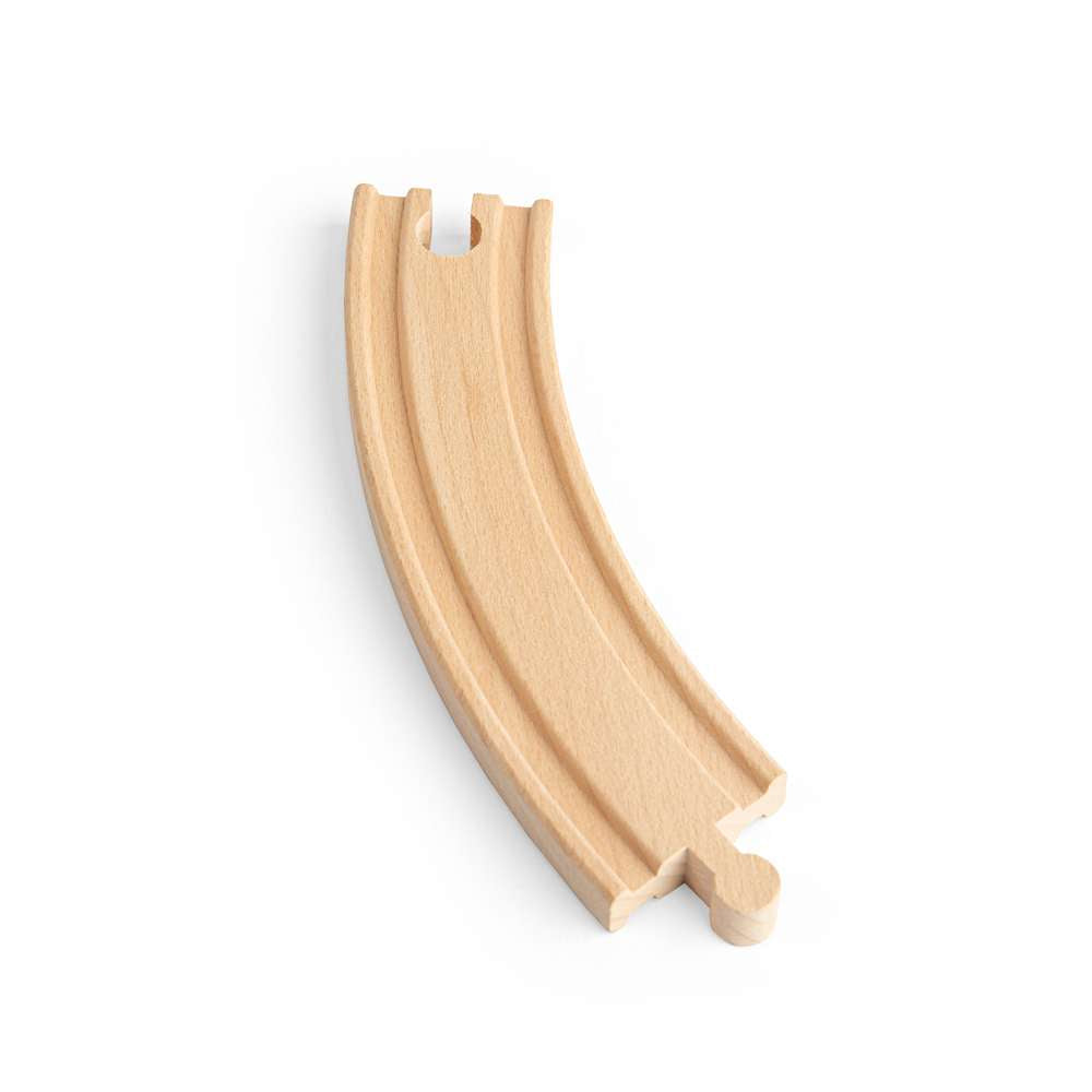 Bigjigs Rail Long Curves Wooden Train Accessory
