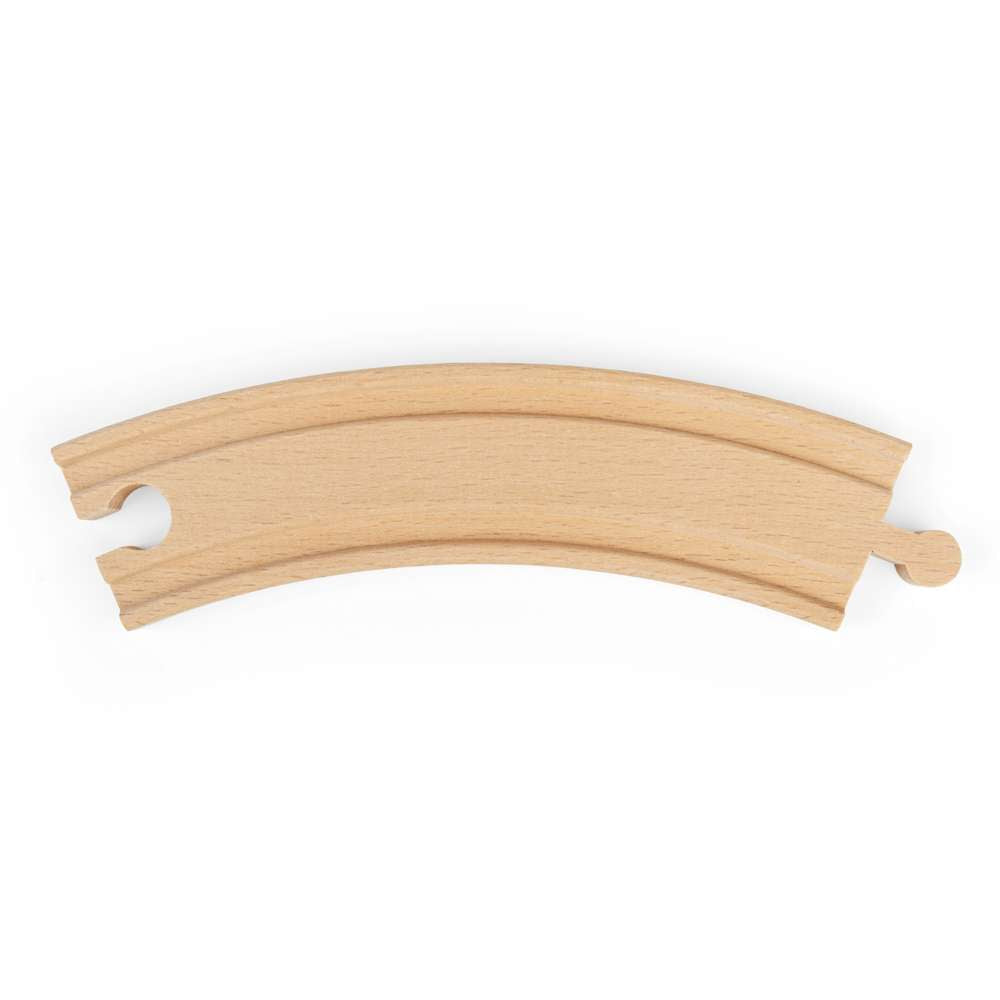 Bigjigs Rail Long Curves Wooden Train Accessory