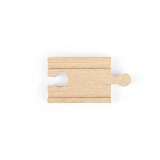 Bigjigs Rail Mini Track Male/Female Wooden Train Accessory