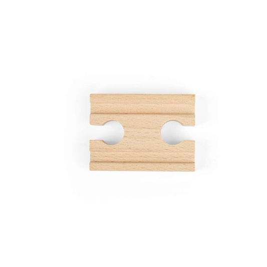 Bigjigs Rail Mini Track Female Female Wooden Train Accessory