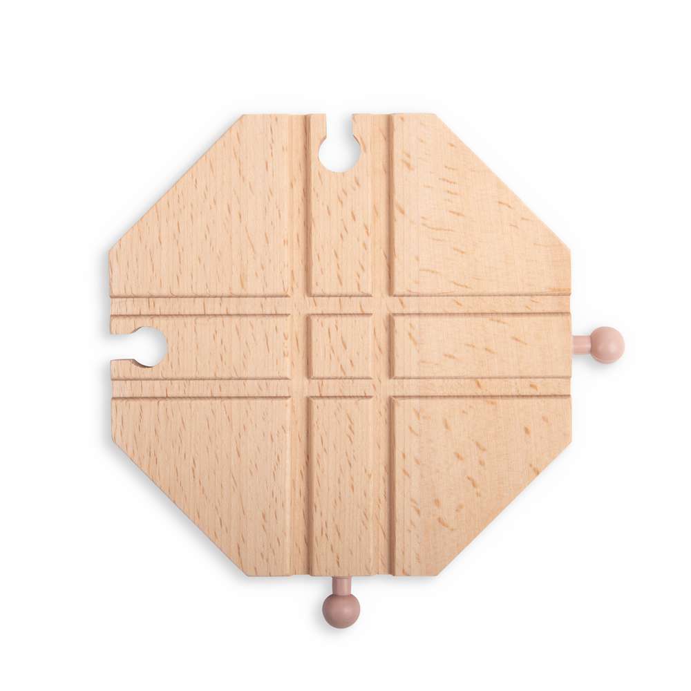 Bigjigs Rail Crossing Plate Wooden Train Accessory