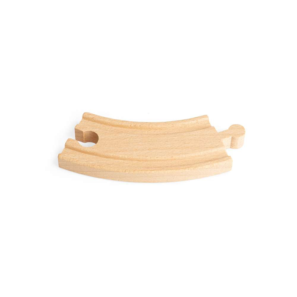Bigjigs Rail Short Curves Wooden Train Accessory