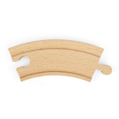 Bigjigs Rail Short Curves Wooden Train Accessory