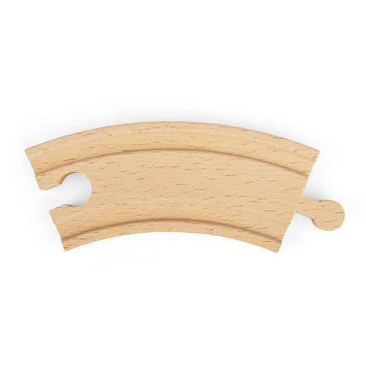 Bigjigs Rail Short Curves Wooden Train Accessory