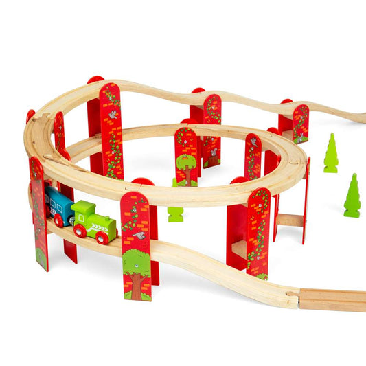 Bigjigs Rail High Level Track Wooden Train Accessory