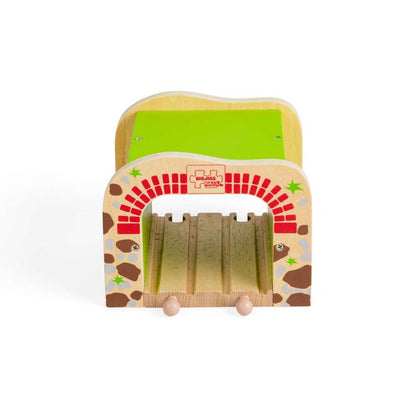 Bigjigs Rail Double Tunnel Wooden Train Accessory