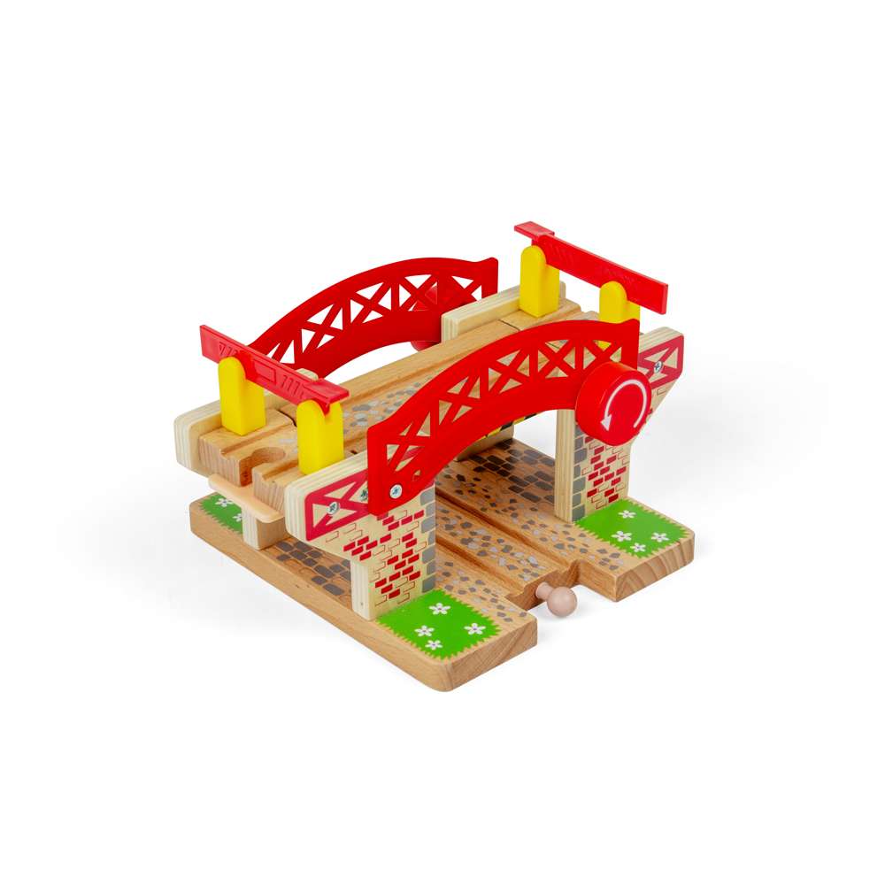 Bigjigs Rail Lifting Bridge Wooden Train Accessory