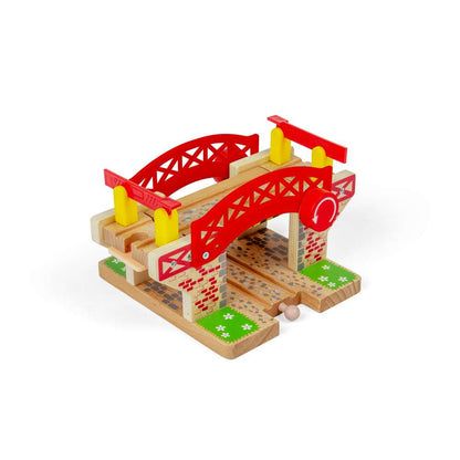 Bigjigs Rail Lifting Bridge Wooden Train Accessory