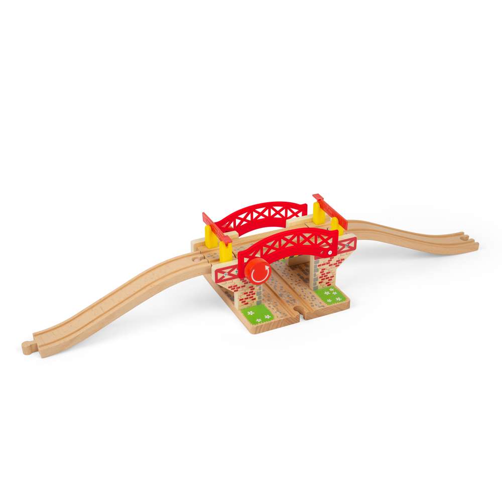 Bigjigs Rail Lifting Bridge Wooden Train Accessory