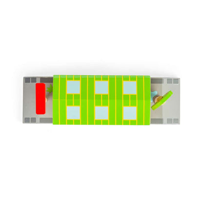 Bigjigs Rail Village Station Wooden Train Accessory