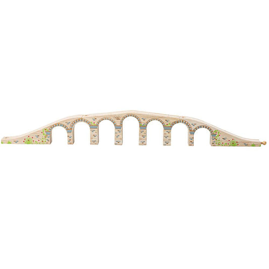 Bigjigs Rail Railway Viaduct Wooden Train Track Accessory