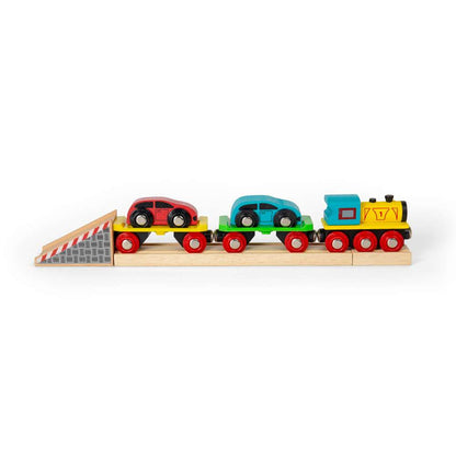 Bigjigs Rail Car Loader Wooden Train Accessory