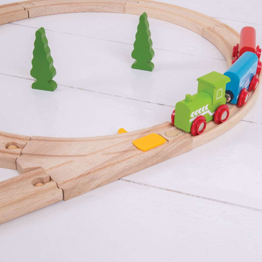 Bigjigs Rail Mechanical Switches Wooden Train Accessory