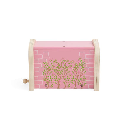 Bigjigs Rail Pink Brick Tunnel Wooden Train Accessory