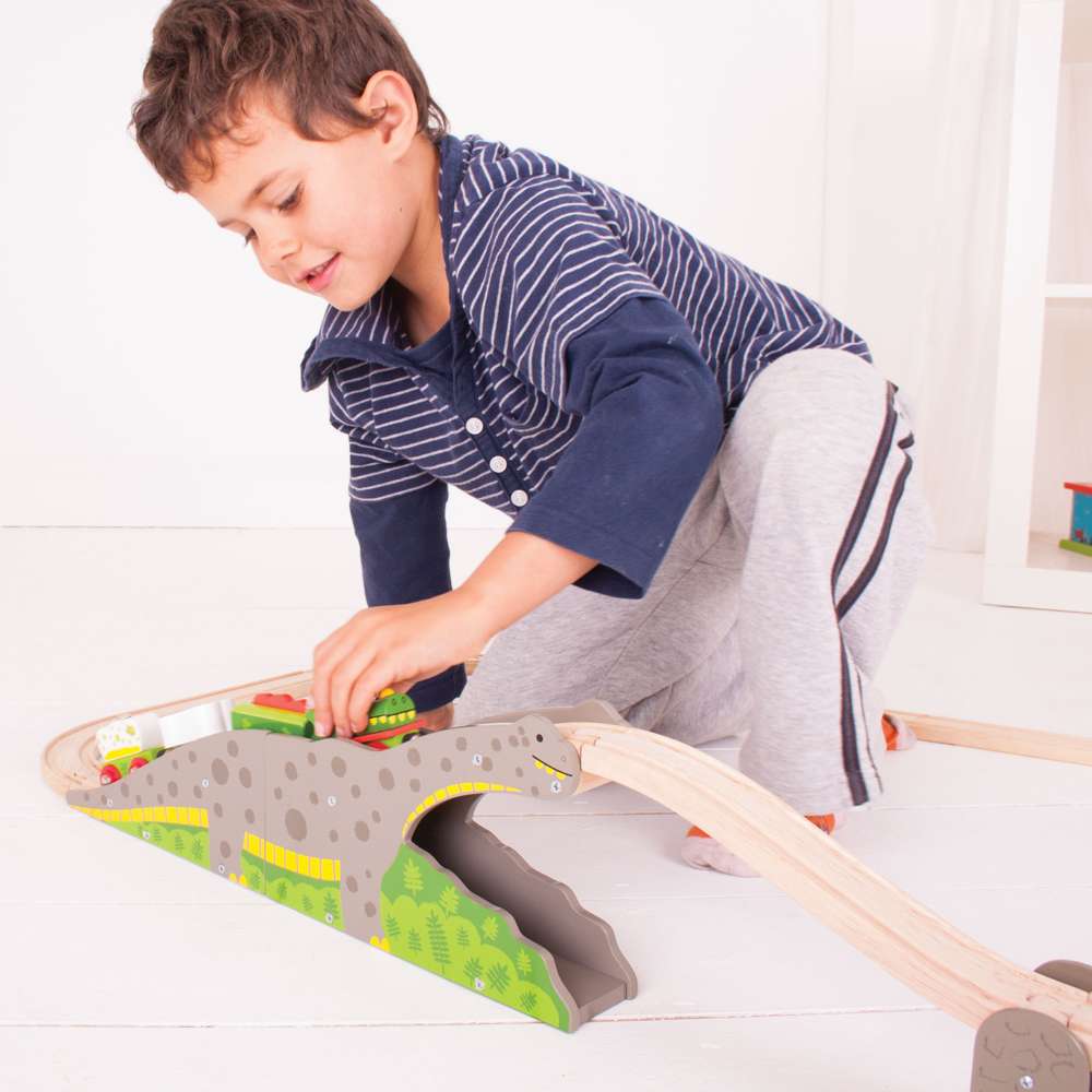 Bigjigs Rail Bronto Riser Wooden Train Accessory