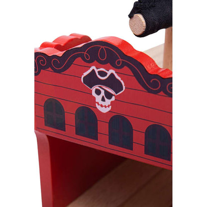 Bigjigs Rail Pirate Galleon Wooden Train Accessory