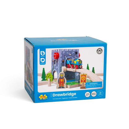 Bigjigs Rail Drawbridge Wooden Train Accessory