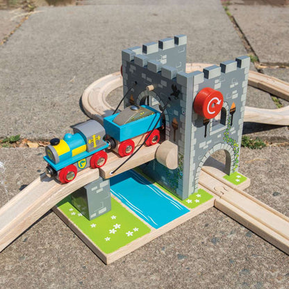 Bigjigs Rail Drawbridge Wooden Train Accessory