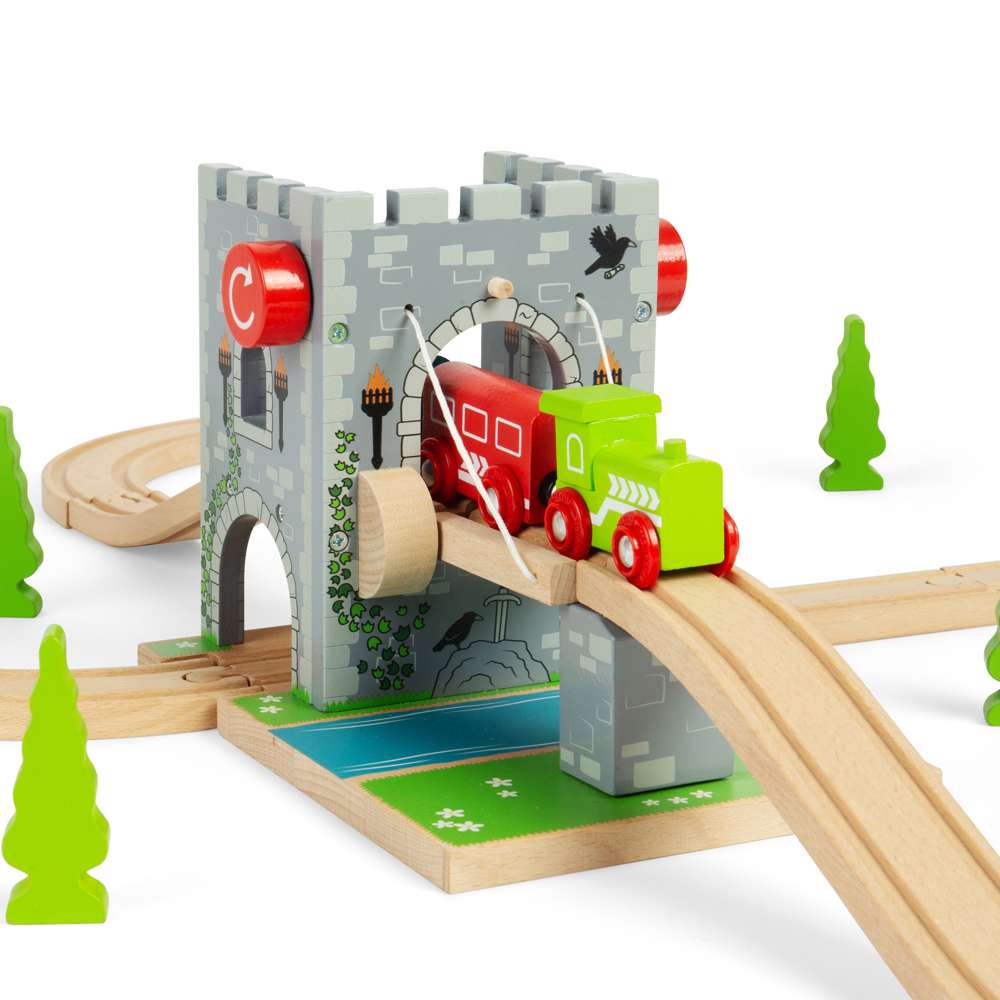 Bigjigs Rail Drawbridge Wooden Train Accessory