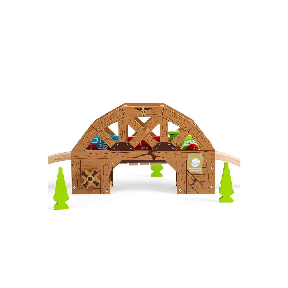 Bigjigs Rail Rickety Bridge Wooden Train Accessory