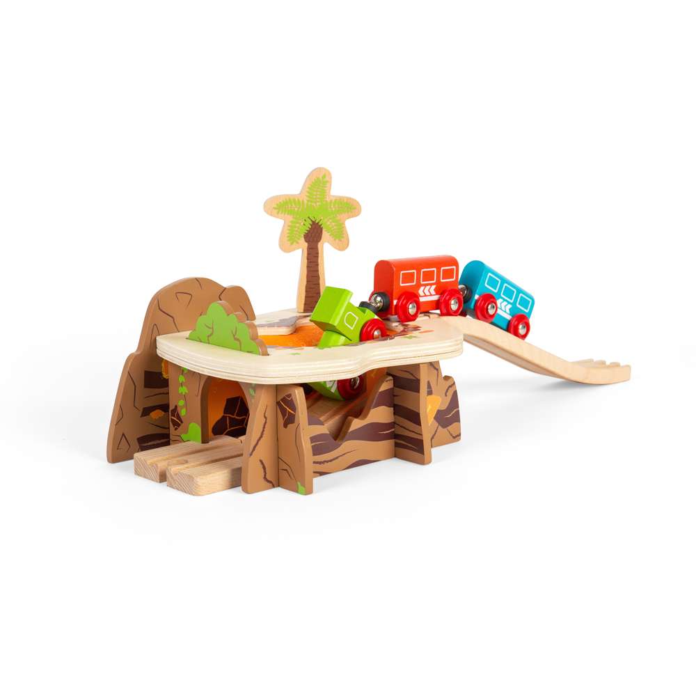 Bigjigs Rail Lava Pit Wooden Train Accessory