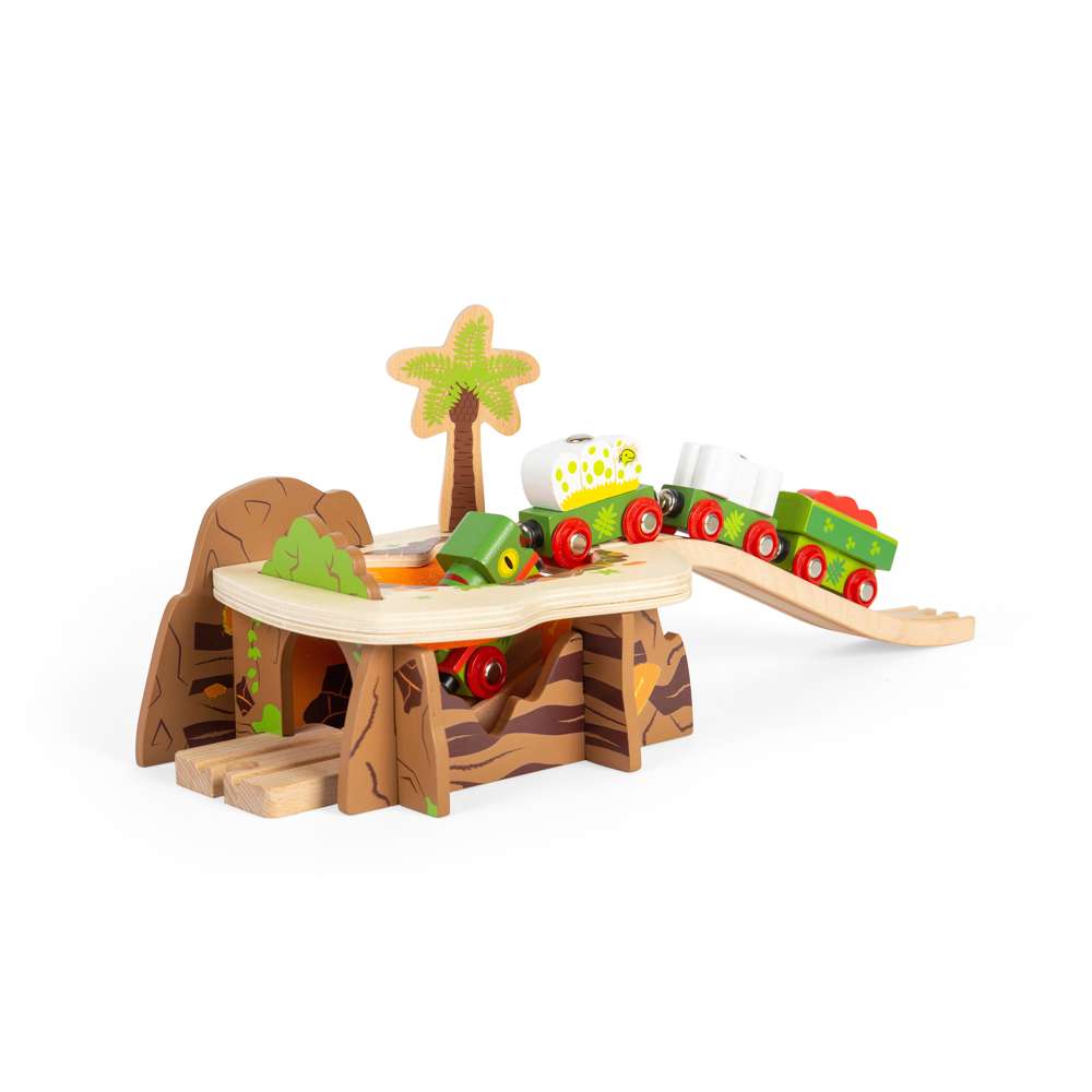Bigjigs Rail Lava Pit Wooden Train Accessory