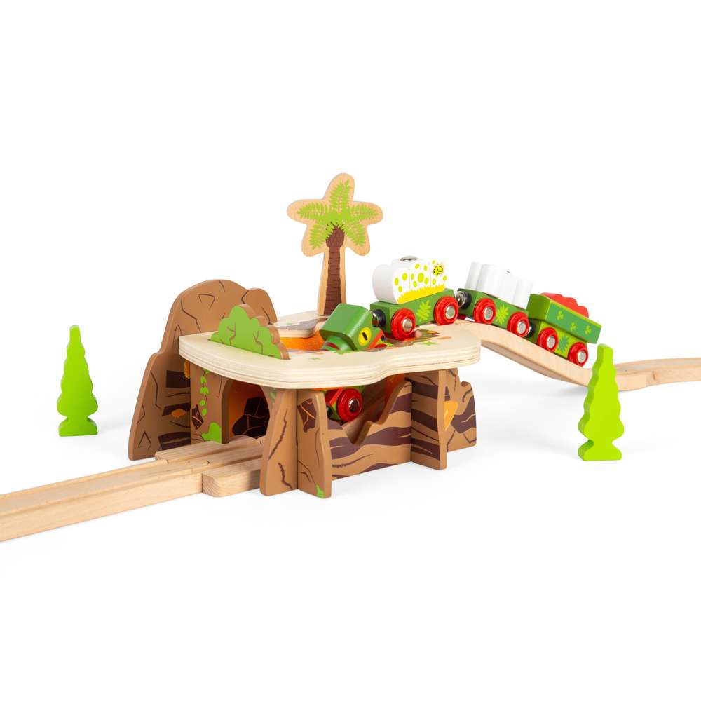 Bigjigs Rail Lava Pit Wooden Train Accessory