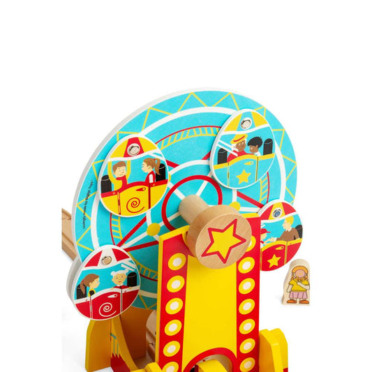 Bigjigs Rail Ferris Wheel Wooden Train Accessory