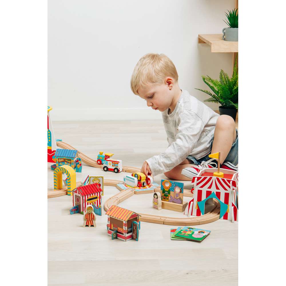 Bigjigs Rail Ferris Wheel Wooden Train Accessory