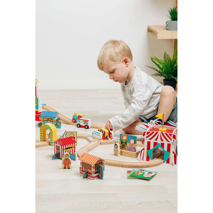Bigjigs Rail Ferris Wheel Wooden Train Accessory