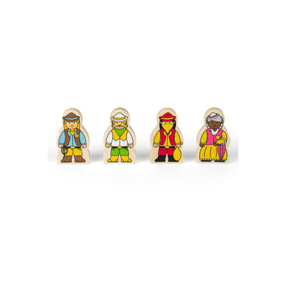 Bigjigs Rail Wild West Wooden Train Set