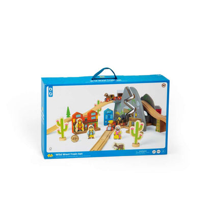 Bigjigs Rail Wild West Wooden Train Set