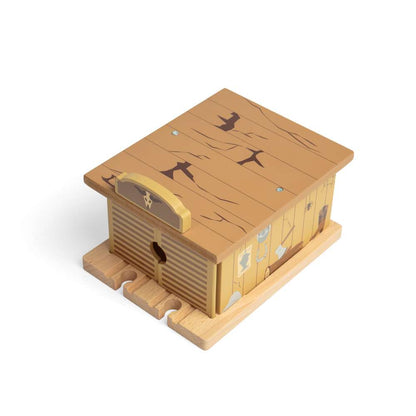 Bigjigs Rail Saloon Tunnel Wooden Train Accessory
