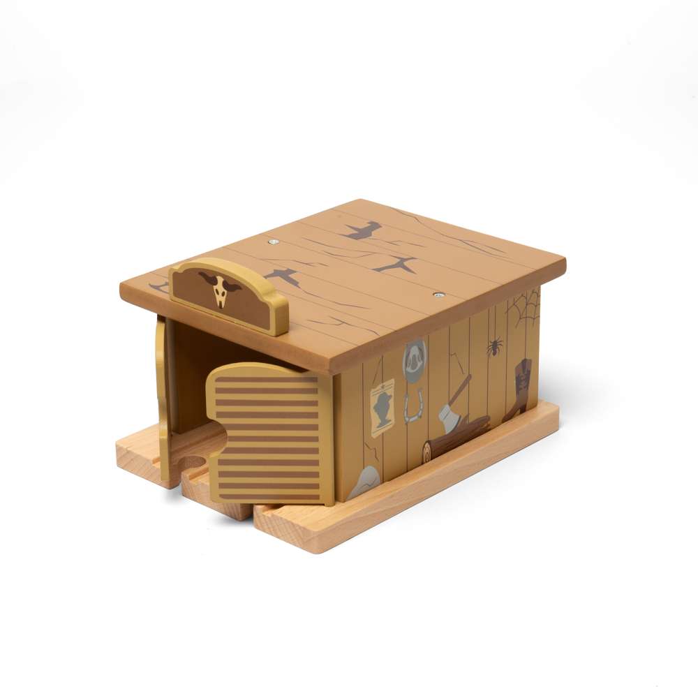 Bigjigs Rail Saloon Tunnel Wooden Train Accessory