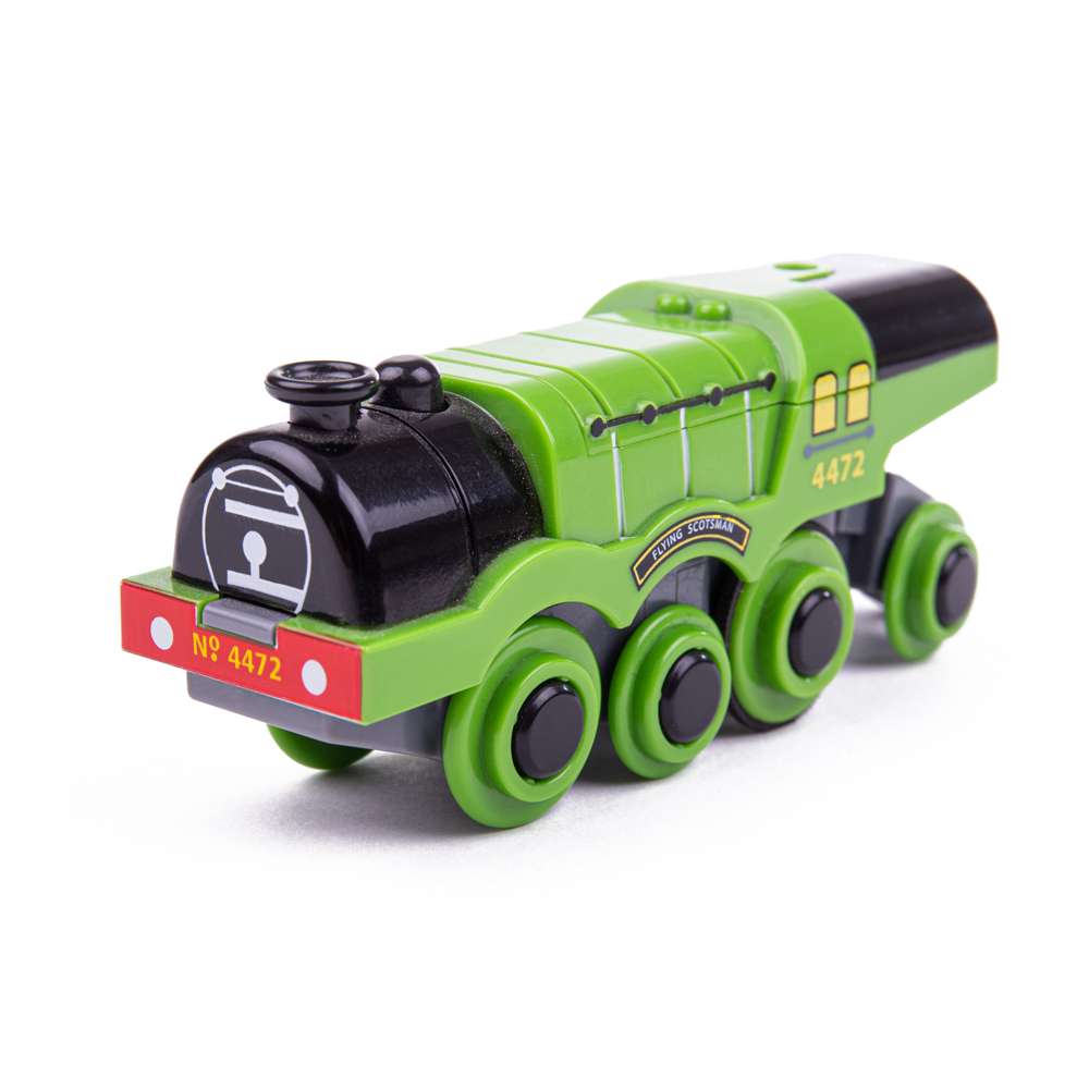 Bigjigs Rail Flying Scotsman Battery Operated Wooden Train Toy