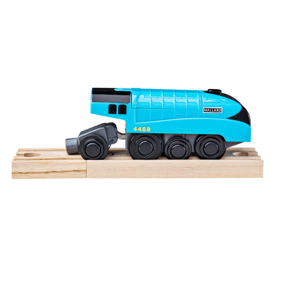 Bigjigs Rail Mallard Engine Wooden Train Toy