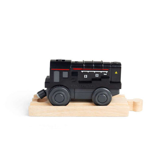 Bigjigs Rail Battery Operated Diesel Shunter Wooden Toy Train