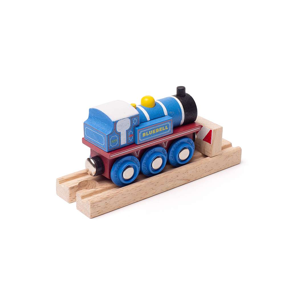 Bigjigs Rail Heritage Collection Bluebell Wooden Train
