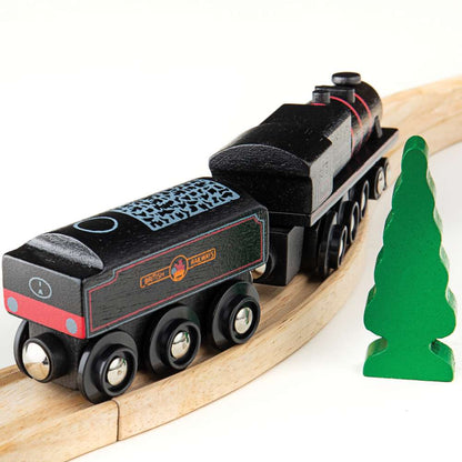 Bigjigs Rail Heritage Collection Black 5 Engine Wooden Train Accessory